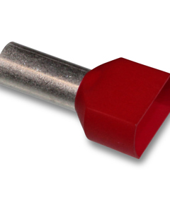 Twin cable end sleeve 2x10 mm²